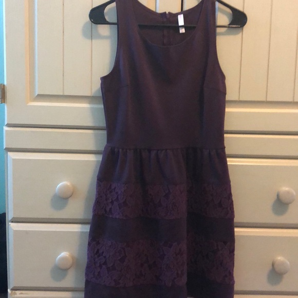 Eggplant dress - Picture 1 of 4